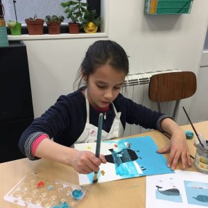 cours de dessin et peinture enfant aux ateliers créatifs de Villers-Cotterêts